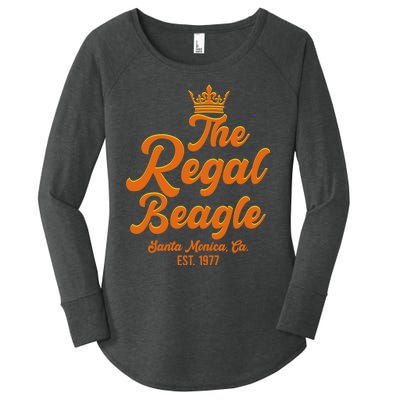 The Regal Beagle Santa Monica California Women's Perfect Tri Tunic Long Sleeve Shirt