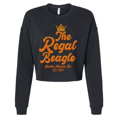 The Regal Beagle Santa Monica California Cropped Pullover Crew