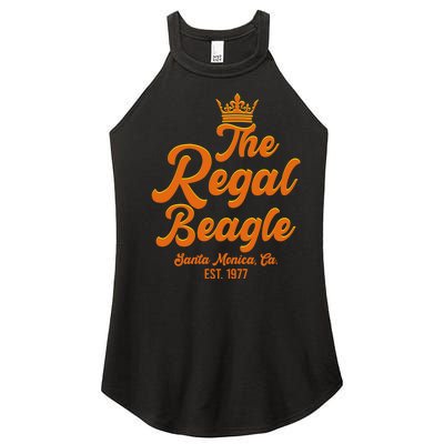 The Regal Beagle Santa Monica California Women's Perfect Tri Rocker Tank