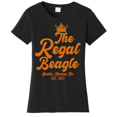 The Regal Beagle Santa Monica California Women's T-Shirt