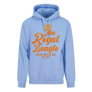 The Regal Beagle Santa Monica California Unisex Surf Hoodie