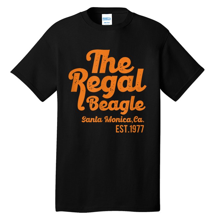 The Regal Beagle Santa Monica 70s 80s Sitcom Vintage Gift Tall T-Shirt