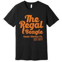 The Regal Beagle Santa Monica 70s 80s Sitcom Vintage Gift Premium T-Shirt