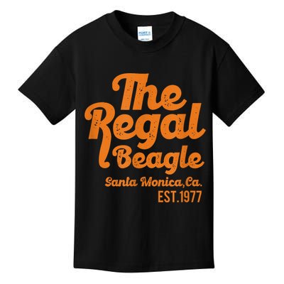 The Regal Beagle Santa Monica 70s 80s Sitcom Vintage Gift Kids T-Shirt