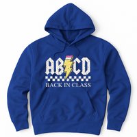 Teachers Rock Back To School ABCD Back In Class Hoodie