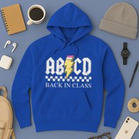 Teachers Rock Back To School ABCD Back In Class Hoodie