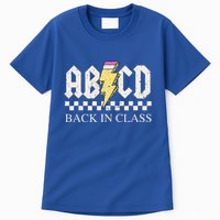 Teachers Rock Back To School ABCD Back In Class Tall T-Shirt