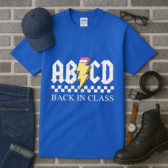 Teachers Rock Back To School ABCD Back In Class Tall T-Shirt