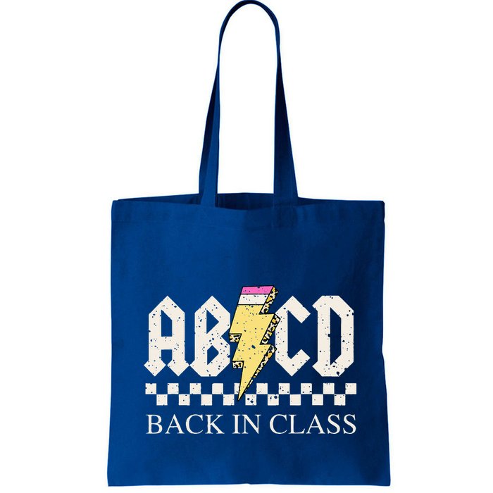 Teachers Rock Back To School ABCD Back In Class Bag
