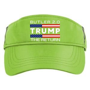 Trump Returns Butler Rally Fight Trump Elon Butler Rally 2.0 Adult Drive Performance Visor