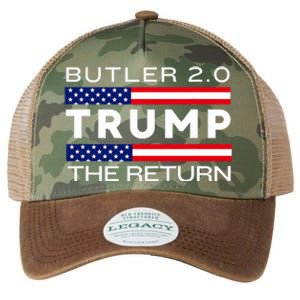 Trump Returns Butler Rally Fight Trump Elon Butler Rally 2.0 Legacy Tie Dye Trucker Hat