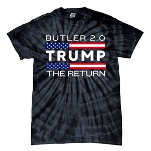 Trump Returns Butler Rally Fight Trump Elon Butler Rally 2.0 Tie-Dye T-Shirt