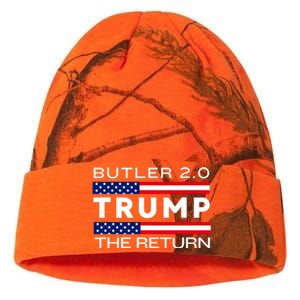 Trump Returns Butler Rally Fight Trump Elon Butler Rally 2.0 Kati Licensed 12" Camo Beanie