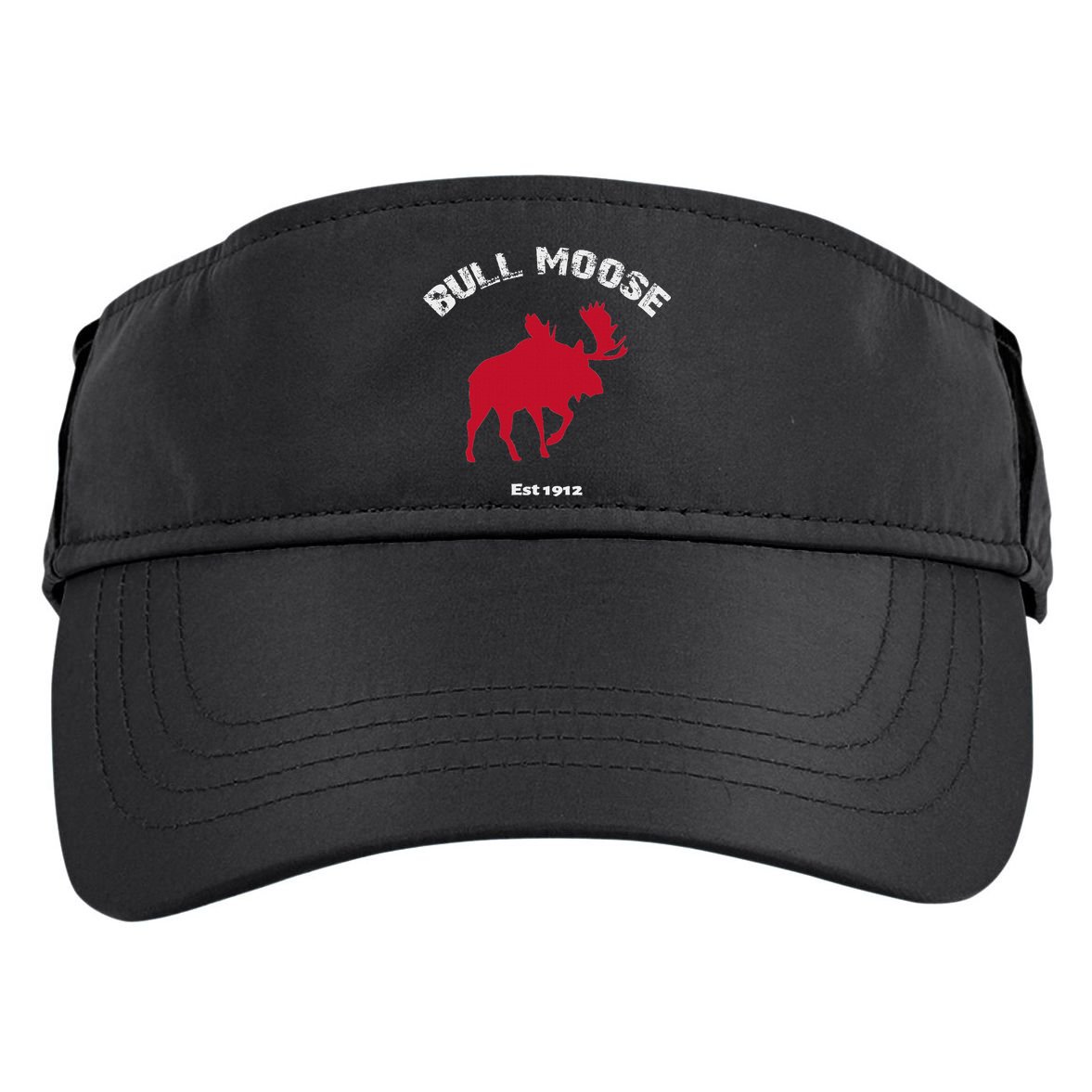 Theodore Roosevelt Bull Moose Party Adult Drive Performance Visor