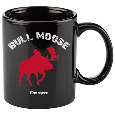 Theodore Roosevelt Bull Moose Party 11oz C Handle Ceramic Mug