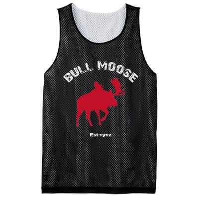 Theodore Roosevelt Bull Moose Party Mesh Reversible Basketball Jersey Tank