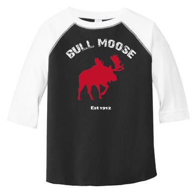 Theodore Roosevelt Bull Moose Party Toddler Fine Jersey T-Shirt