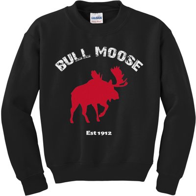 Theodore Roosevelt Bull Moose Party Kids Sweatshirt