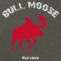 Theodore Roosevelt Bull Moose Party Cotton Canvas Backpack