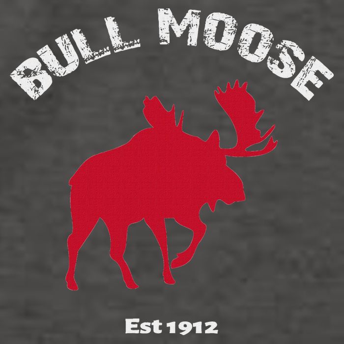 Theodore Roosevelt Bull Moose Party Vector Backpack