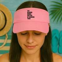 Try Reading Books Instead Of Banning Them Books Lover Visor