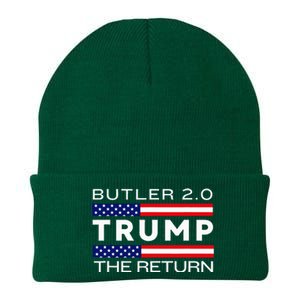 Trump Returns Butler Rally Fight Trump Elon Butler Rally 2.0 Knit Cap Winter Beanie