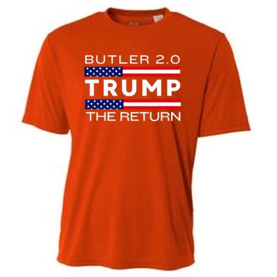 Trump Returns Butler Rally Fight Trump Elon Butler Rally 2.0 Cooling Performance Crew T-Shirt