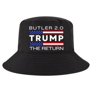 Trump Returns Butler Rally Fight Trump Elon Butler Rally 2.0 Cool Comfort Performance Bucket Hat