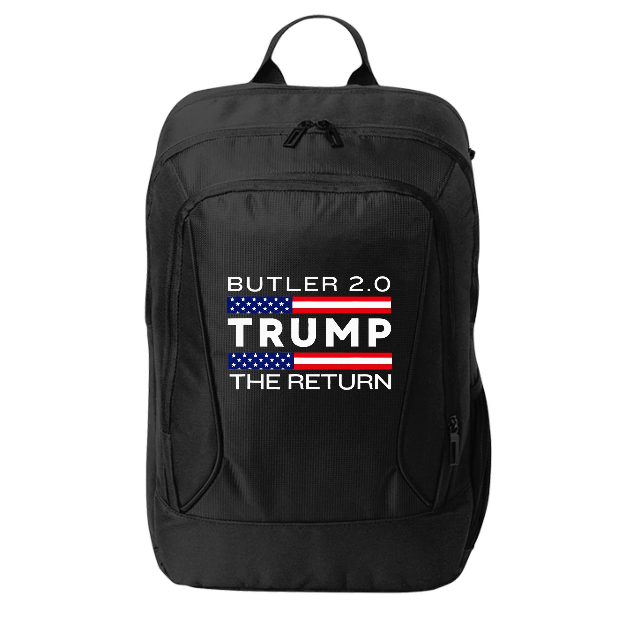 Trump Returns Butler Rally Fight Trump Elon Butler Rally 2.0 City Backpack