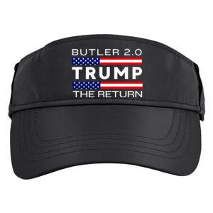 Trump Returns Butler Rally Fight Trump Elon Butler Rally 2.0 Adult Drive Performance Visor