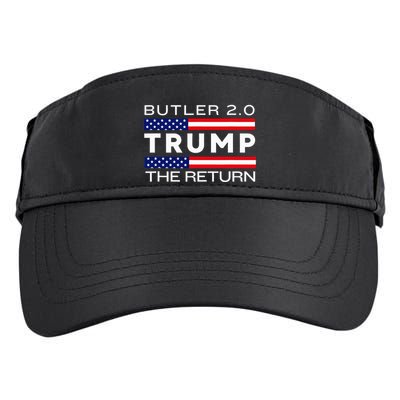 Trump Returns Butler Rally Fight Trump Elon Butler Rally 2.0 Adult Drive Performance Visor