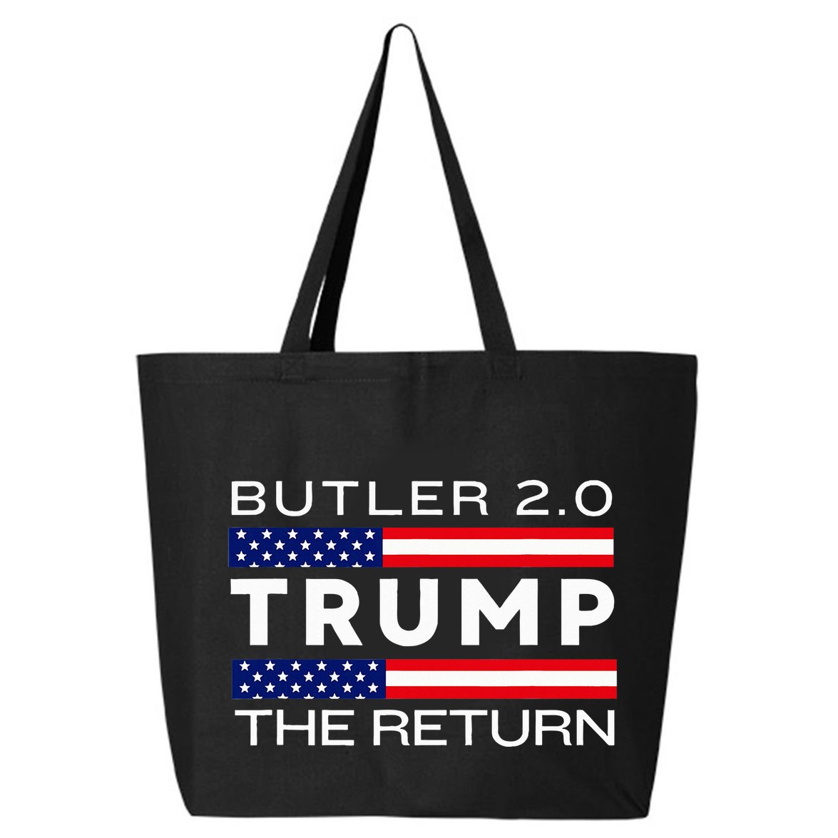 Trump Returns Butler Rally Fight Trump Elon Butler Rally 2.0 25L Jumbo Tote