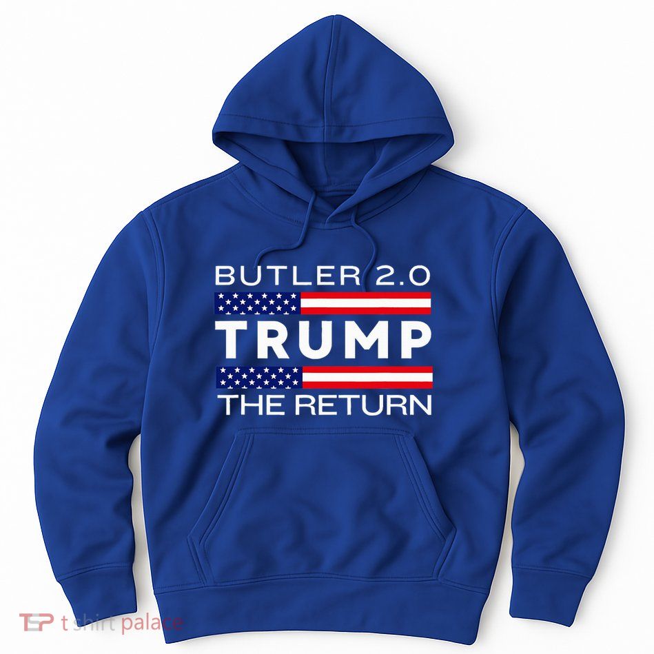 Trump Returns Butler Rally Fight Trump Elon Butler Rally 2.0 Hoodie