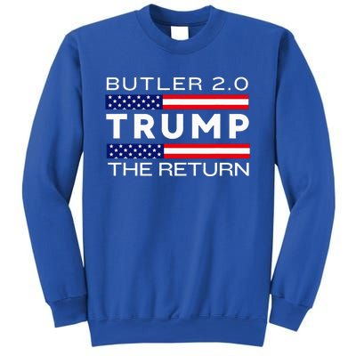 Trump Returns Butler Rally Fight Trump Elon Butler Rally 2.0 Sweatshirt