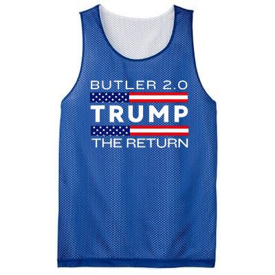 Trump Returns Butler Rally Fight Trump Elon Butler Rally 2.0 Mesh Reversible Basketball Jersey Tank