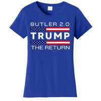 Trump Returns Butler Rally Fight Trump Elon Butler Rally 2.0 Women's T-Shirt