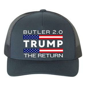 Trump Returns Butler Rally Fight Trump Elon Butler Rally 2.0 Yupoong Adult 5-Panel Trucker Hat