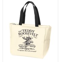 Teddy Roosevelt Bull Moose Party 1912 Presidential Campaign Zip Tote Bag