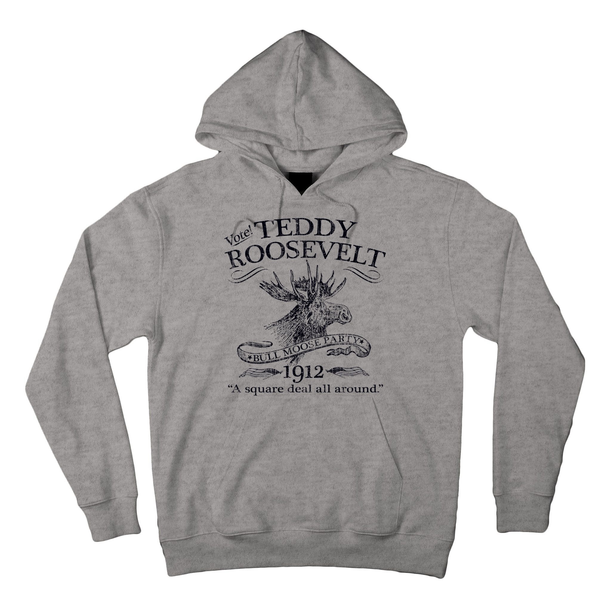 Teddy Roosevelt Bull Moose Party 1912 Presidential Campaign Tall Hoodie
