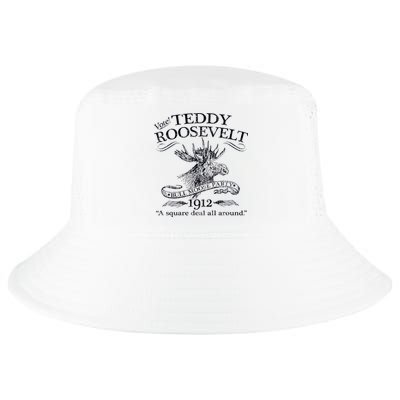 Teddy Roosevelt Bull Moose Party 1912 Presidential Campaign Cool Comfort Performance Bucket Hat