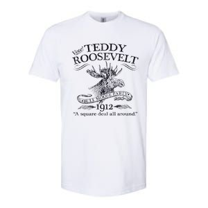 Teddy Roosevelt Bull Moose Party 1912 Presidential Campaign Softstyle CVC T-Shirt