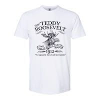 Teddy Roosevelt Bull Moose Party 1912 Presidential Campaign Softstyle CVC T-Shirt