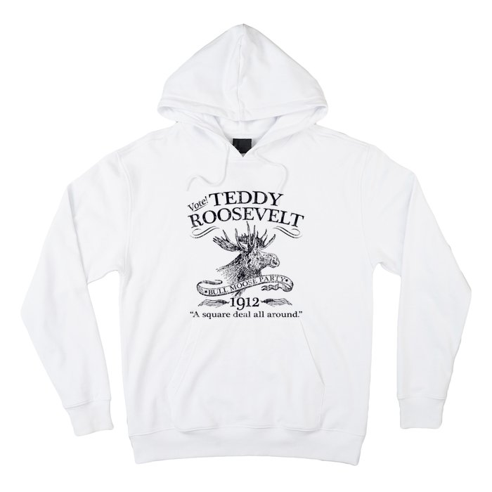 Teddy Roosevelt Bull Moose Party 1912 Presidential Campaign Hoodie