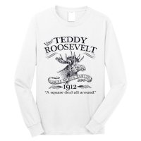 Teddy Roosevelt Bull Moose Party 1912 Presidential Campaign Long Sleeve Shirt