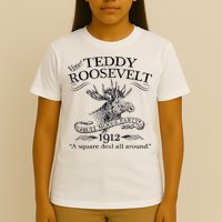 Teddy Roosevelt Bull Moose Party 1912 Presidential Campaign T-Shirt
