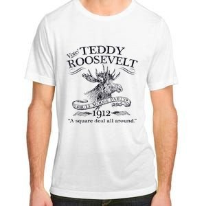 Teddy Roosevelt Bull Moose Party 1912 Presidential Campaign Adult ChromaSoft Performance T-Shirt