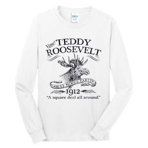 Teddy Roosevelt Bull Moose Party 1912 Presidential Campaign Tall Long Sleeve T-Shirt