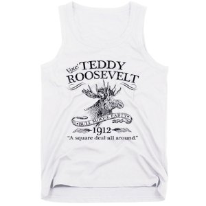 Teddy Roosevelt Bull Moose Party 1912 Presidential Campaign Tank Top