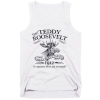 Teddy Roosevelt Bull Moose Party 1912 Presidential Campaign Tank Top