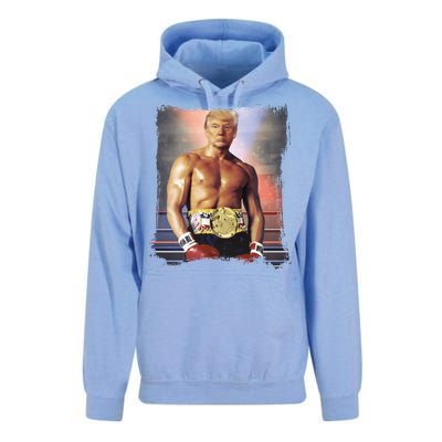 Trump Rocky Boxer Funny Unisex Surf Hoodie